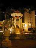 Fountain at night