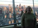 Bev at the Space Needle