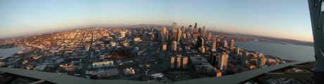 Downtown Seattle panorama